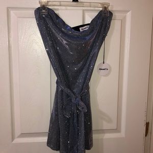 Midi Dress Sparkly Dress